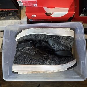 Nike Air Force 1 Ultra Flyknit Mid Oreo Sz 13
